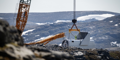 Wind turbine. (Photo: Ole Martin Wold)