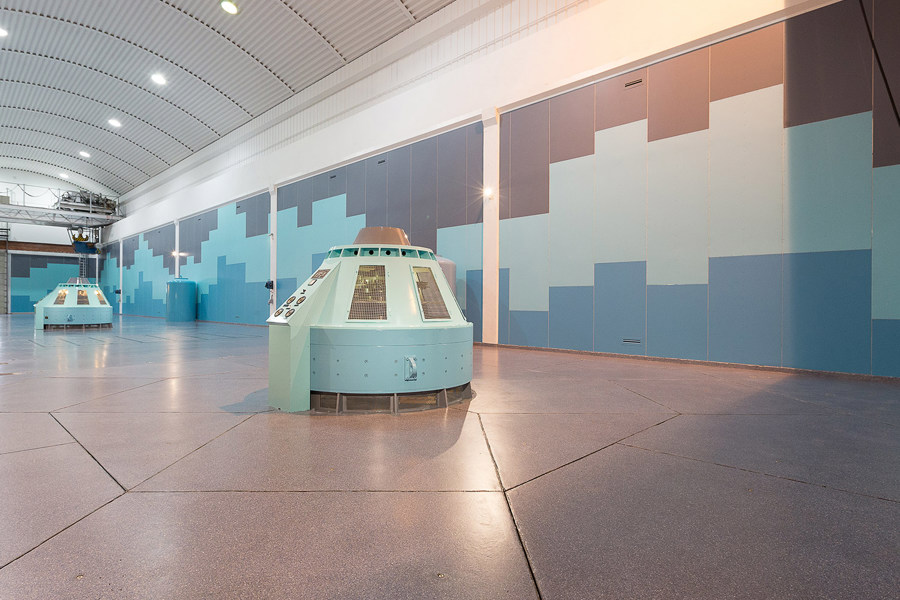 Machine room at Langvatn power plant