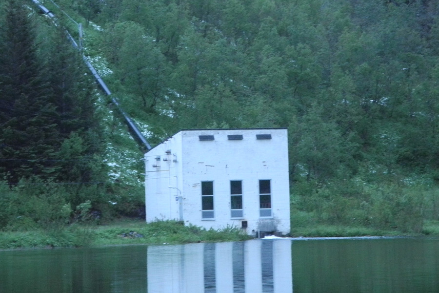Neverdalsåga power plant detail