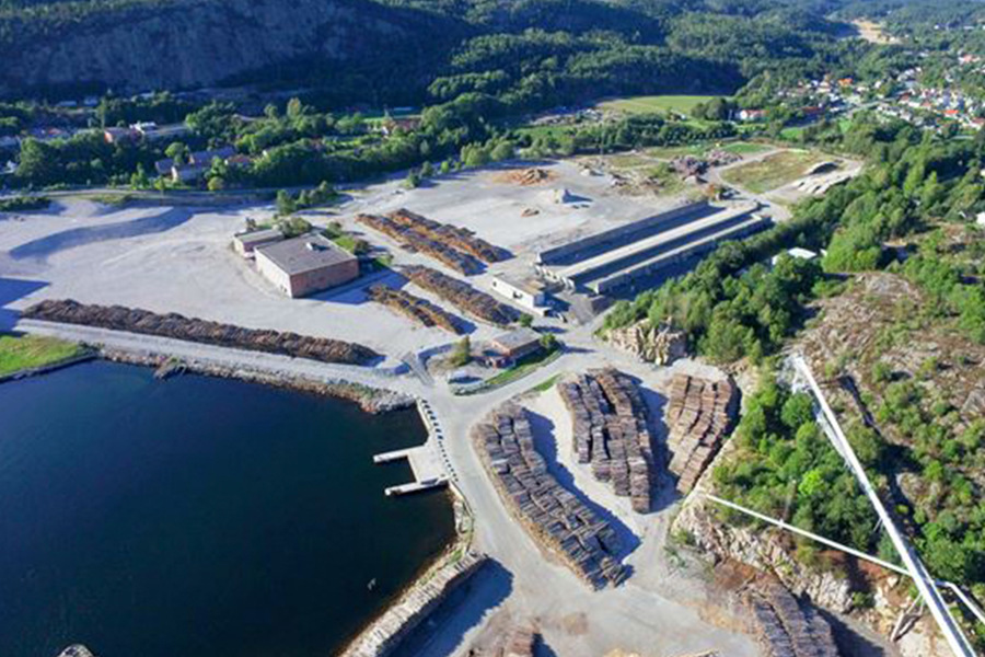 The industrial site at Tofte