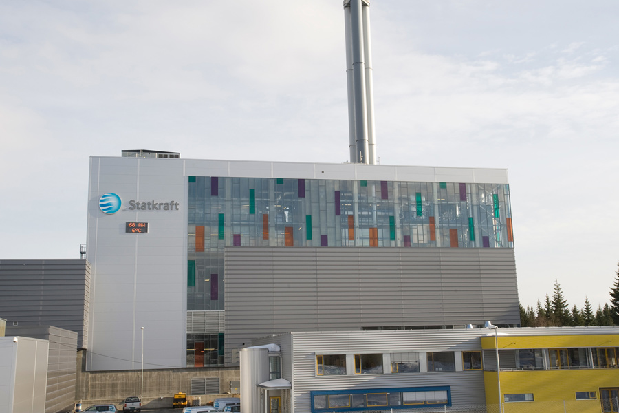 Trondheim district heating plant